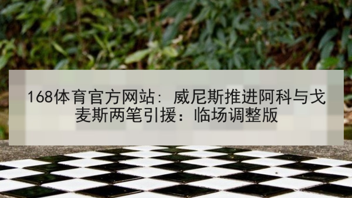 168体育官方网站: 威尼斯推进阿科与戈麦斯两笔引援:临场调整版 168体育官方网站: 威尼斯推进阿科与戈麦斯两笔引援:临场调整版