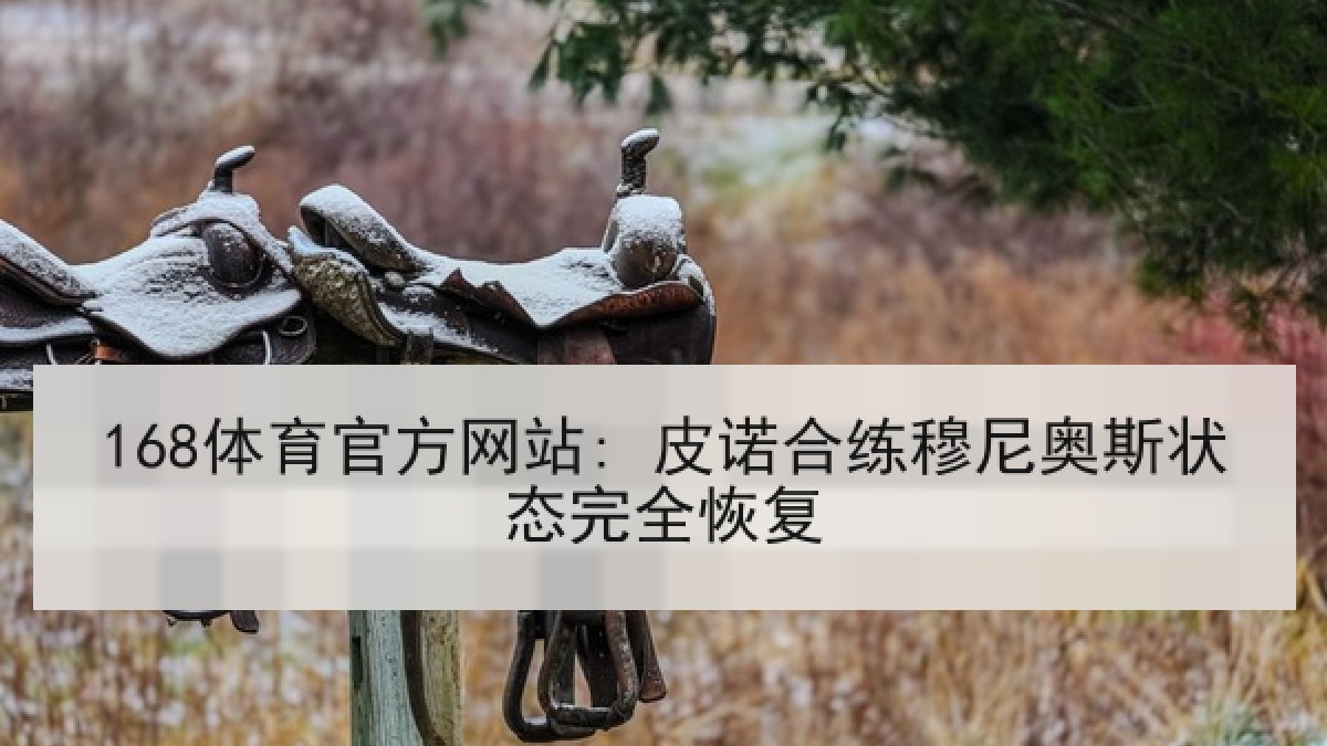 168体育官方网站: 皮诺合练穆尼奥斯状态完全恢复
